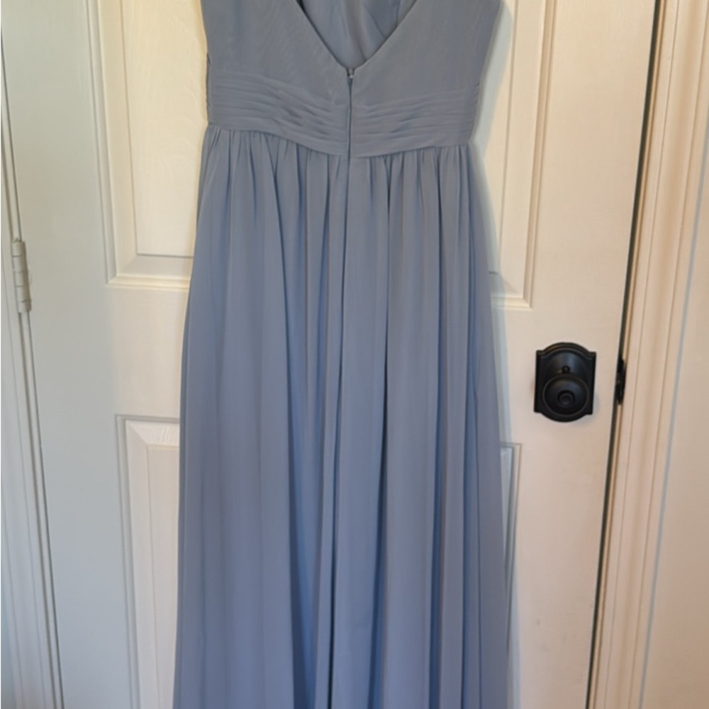 Elegant Blue Women's Dress